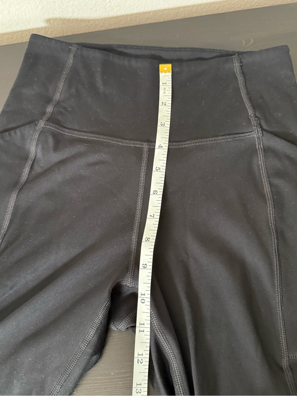 Girlfriend Collective Leggings S Black High Rise Pockets Gym Yoga Workout 4024 - Picture 10 of 11